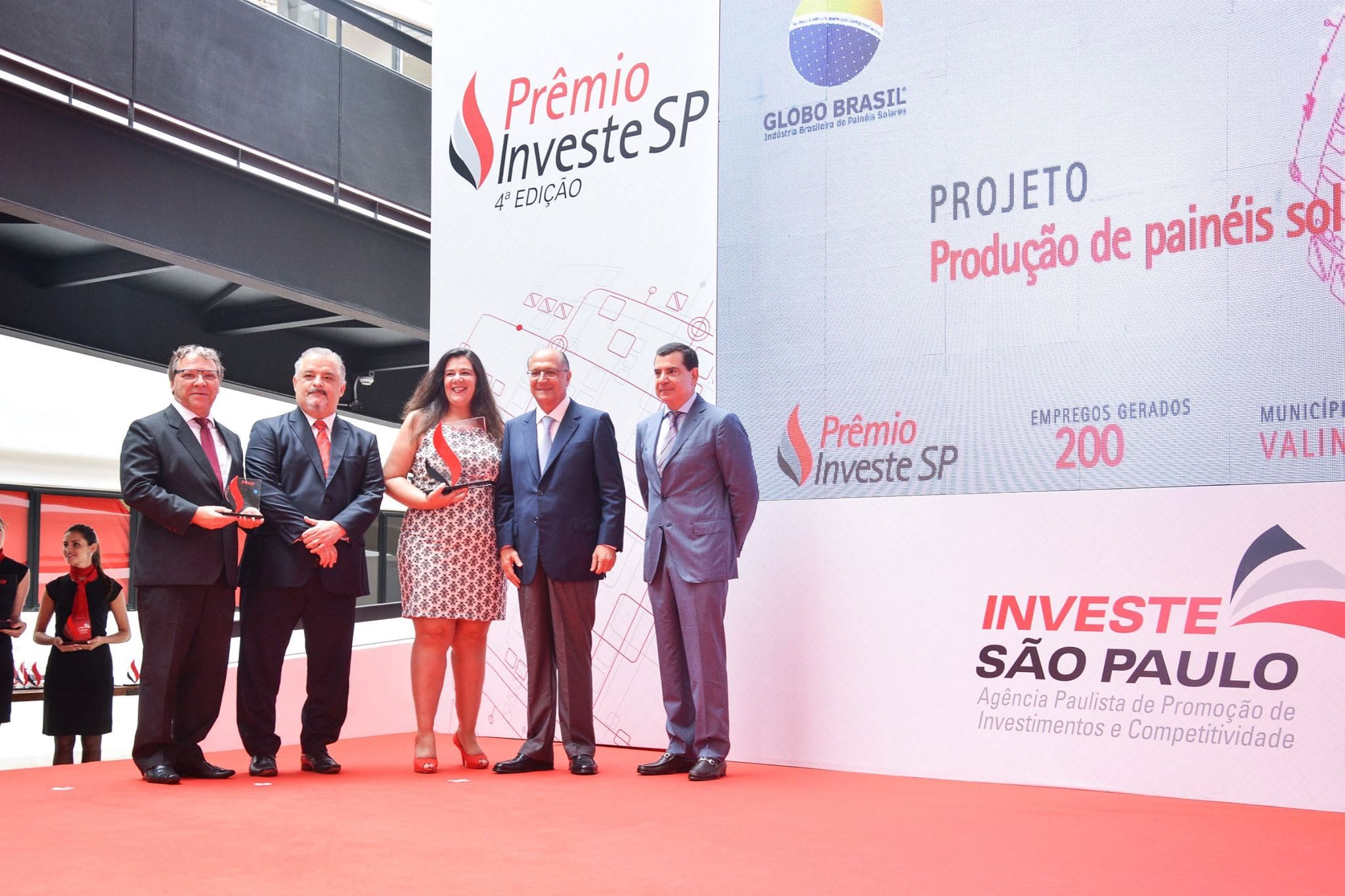 Prêmio pelo Investimento no Estado de São Paulo