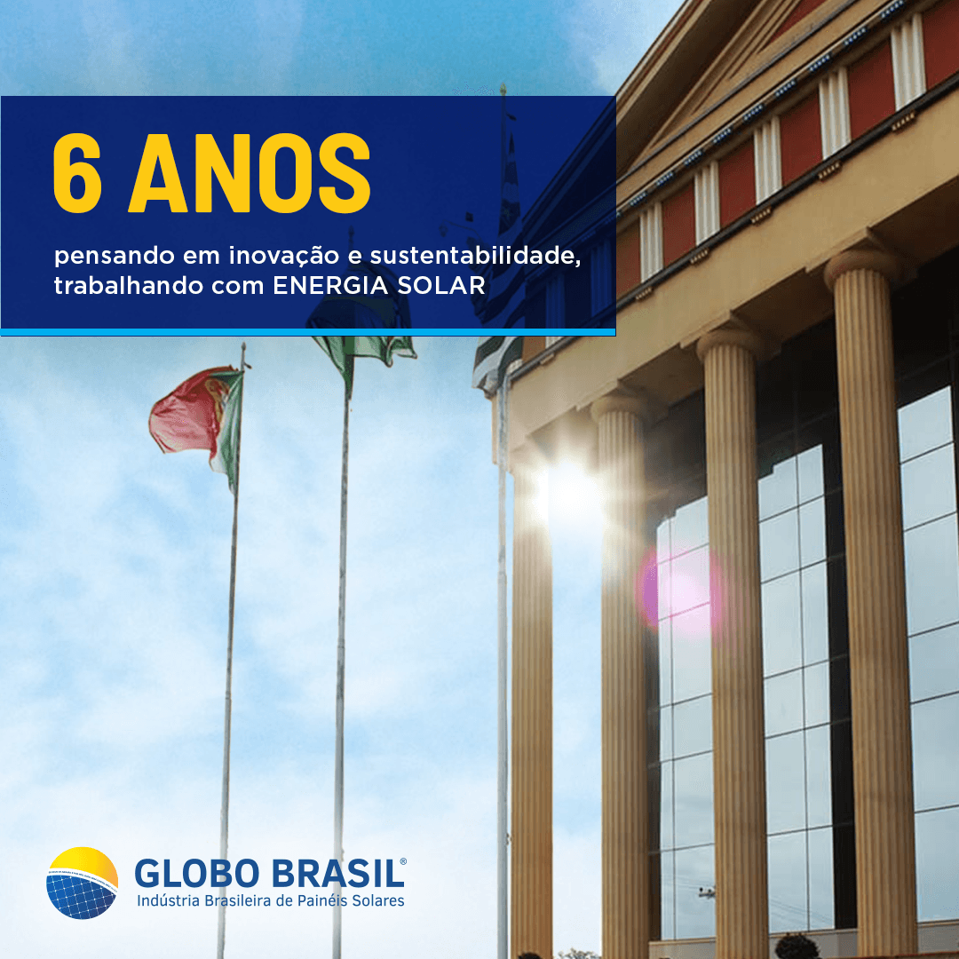 6 anos de Globo Brasil!